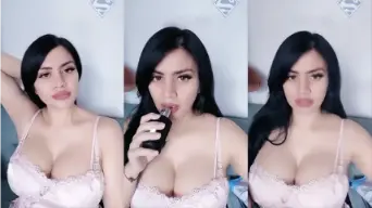 Alondra Toket Gede Cuma Pake Beha Video by simontok